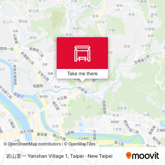 岩山里一 Yanshan Village 1 map