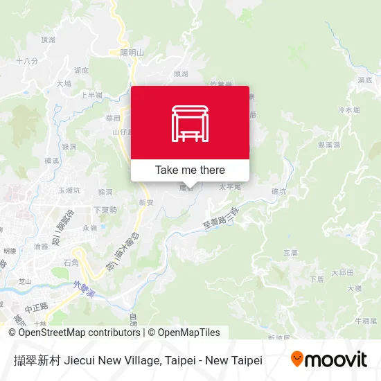 擷翠新村 Jiecui New Village map
