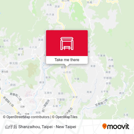 山仔后 Shanzaihou地圖