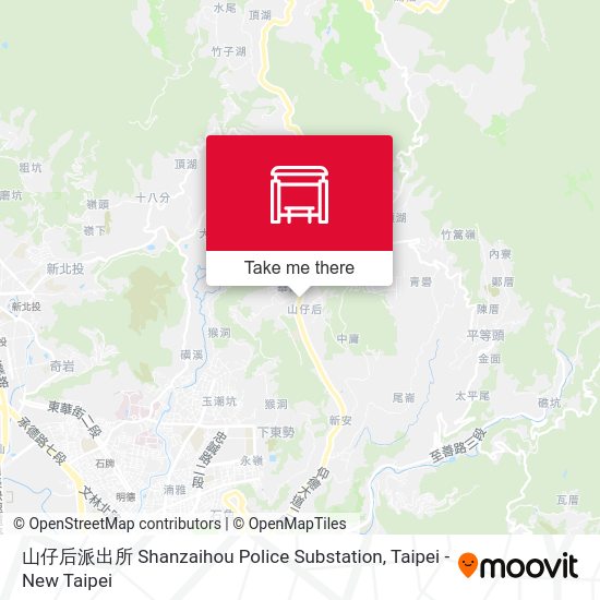 山仔后派出所 Shanzaihou Police Substation map