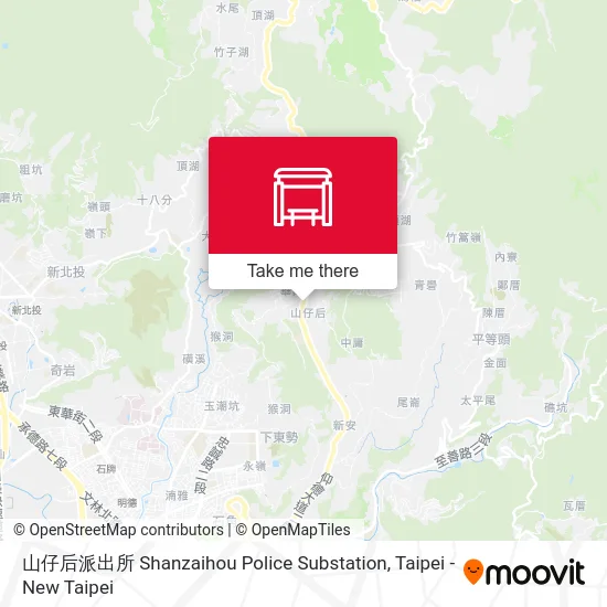 山仔后派出所 Shanzaihou Police Substation map