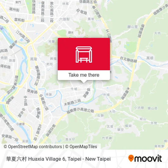 華夏六村 Huaxia Village 6 map