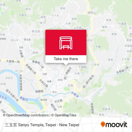 三玉宮 Sanyu Temple map