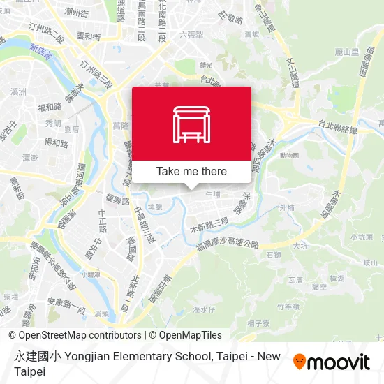 永建國小 Yongjian Elementary School map