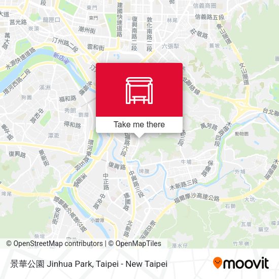 景華公園 Jinhua Park map