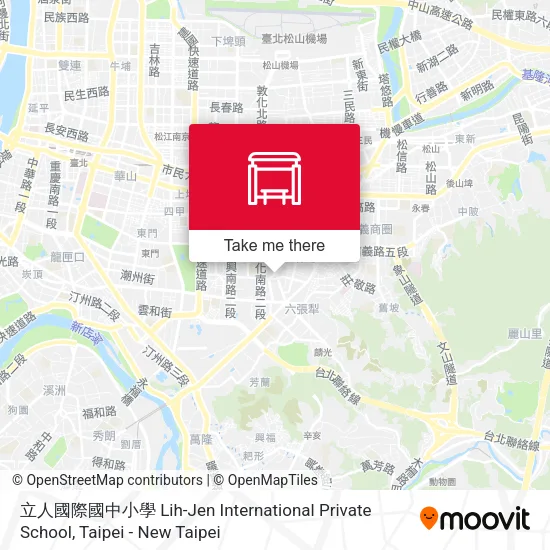 立人國際國中小學 Lih-Jen International Private School map