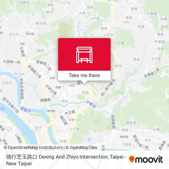 德行芝玉路口 Dexing And Zhiyu Intersection map