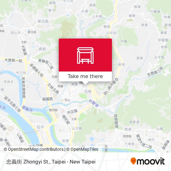 忠義街 Zhongyi St. map