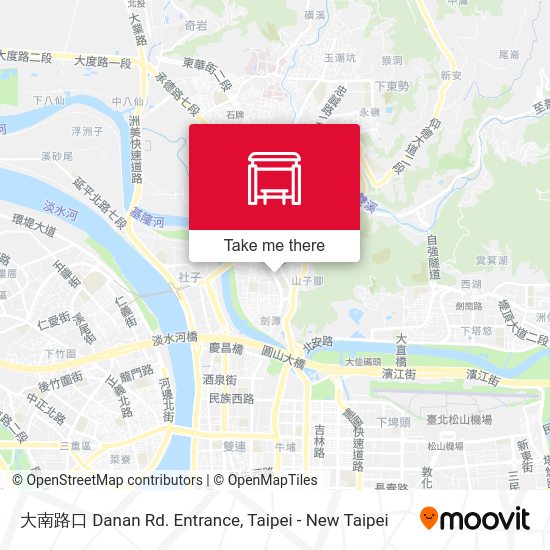 大南路口 Danan Rd. Entrance map