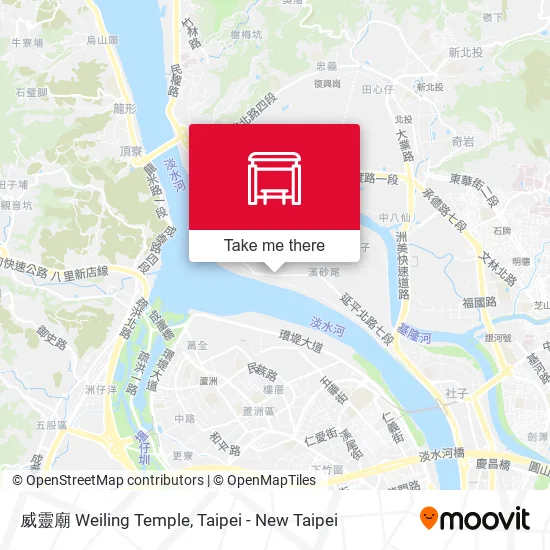 威靈廟 Weiling Temple map
