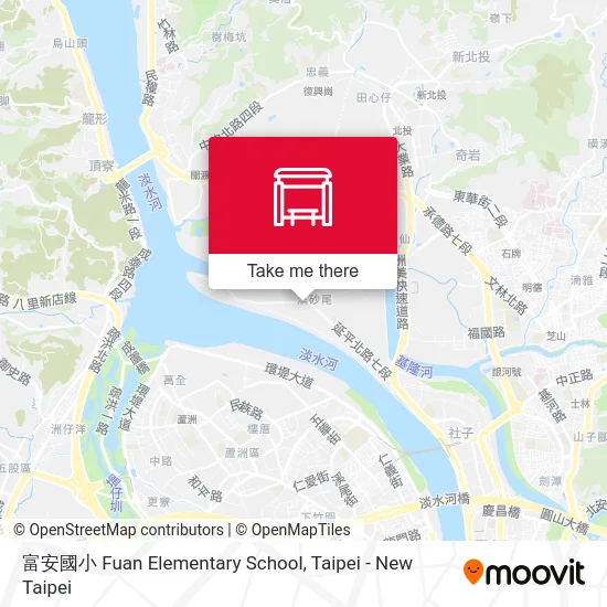 富安國小 Fuan Elementary School map