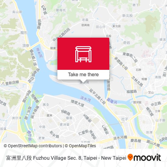 富洲里八段 Fuzhou Village Sec. 8地圖