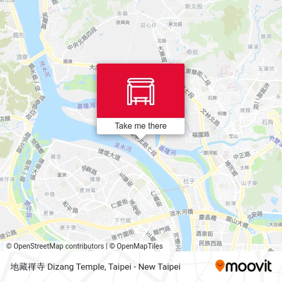 地藏禪寺 Dizang Temple map
