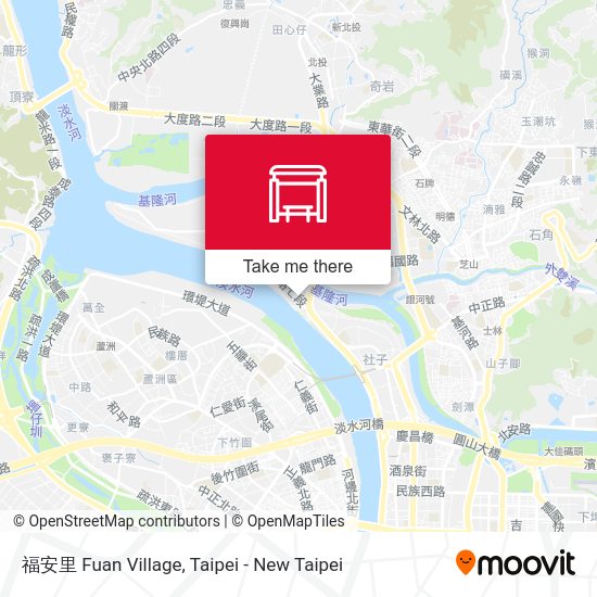 福安里 Fuan Village map