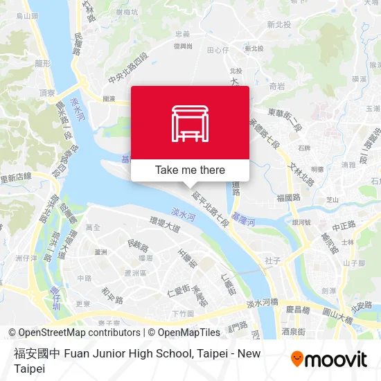 福安國中 Fuan Junior High School地圖