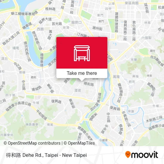 得和路 Dehe Rd.地圖