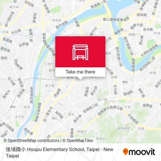 後埔國小 Houpu Elementary School地圖