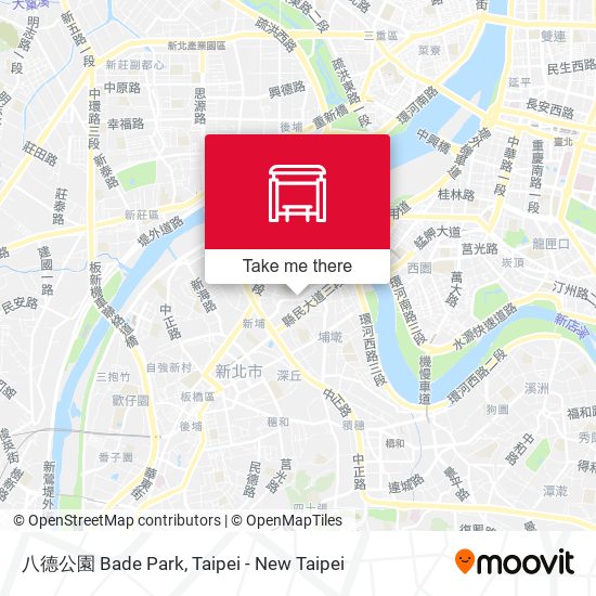 八德公園 Bade Park map