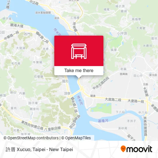 許厝 Xucuo map