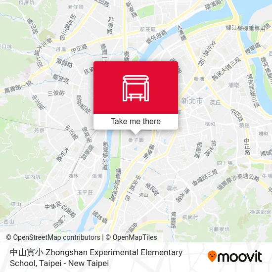 中山實小 Zhongshan Experimental Elementary School map