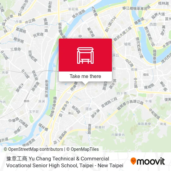 豫章工商 Yu Chang Technical & Commercial Vocational Senior High School map