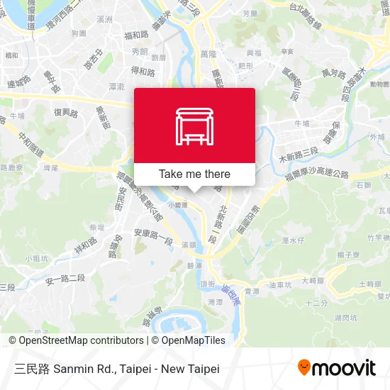 三民路 Sanmin Rd. map