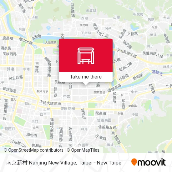 南京新村 Nanjing New Village map