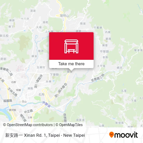 新安路一 Xinan Rd. 1 map