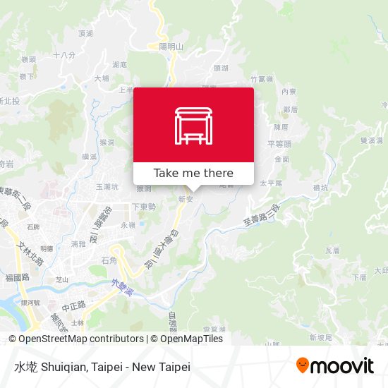 水墘 Shuiqian map
