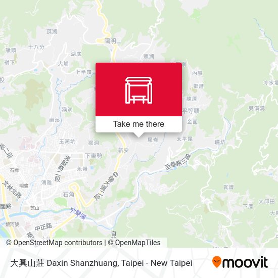 大興山莊 Daxin Shanzhuang map