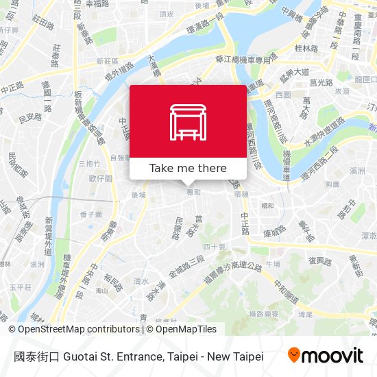 國泰街口 Guotai St. Entrance地圖