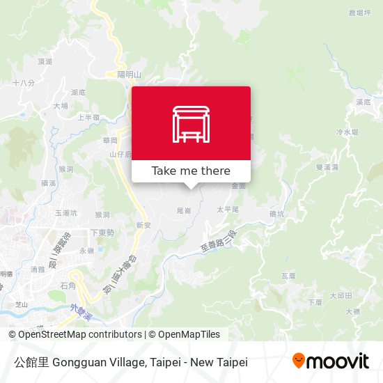 公館里 Gongguan Village map