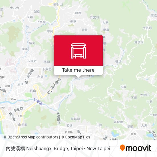 內雙溪橋 Neishuangxi Bridge map
