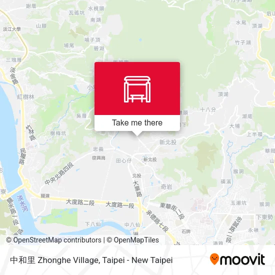 中和里 Zhonghe Village map