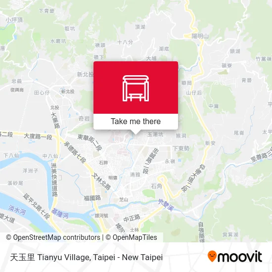 天玉里 Tianyu Village map