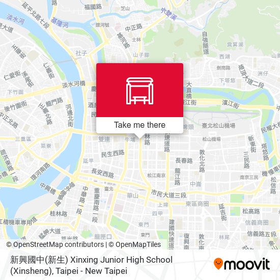 新興國中(新生) Xinxing Junior High School (Xinsheng) map