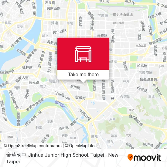 金華國中 Jinhua Junior High School地圖