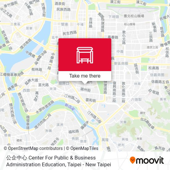 公企中心 Center For Public & Business Administration Education地圖