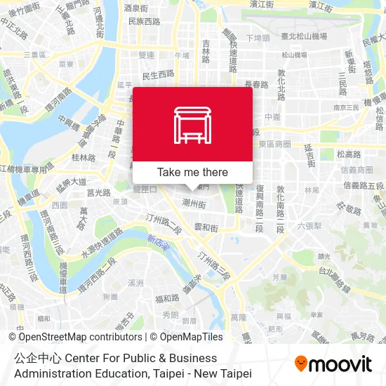 公企中心 Center For Public & Business Administration Education map