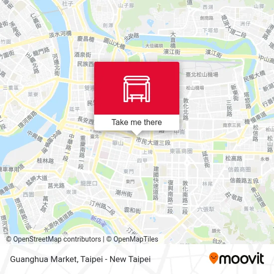 Guanghua Market map