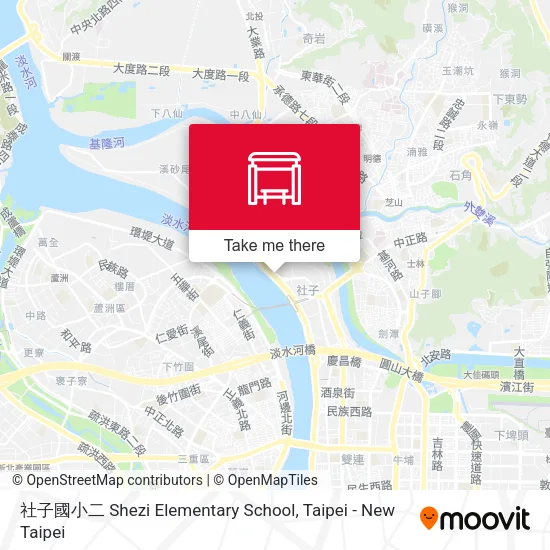 社子國小二 Shezi Elementary School地圖