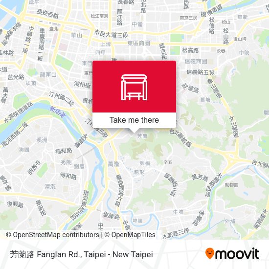 芳蘭路 Fanglan Rd. map