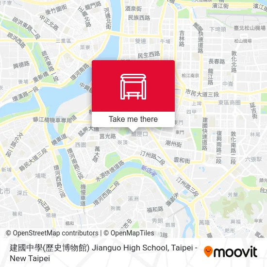 建國中學(歷史博物館) Jianguo High School map