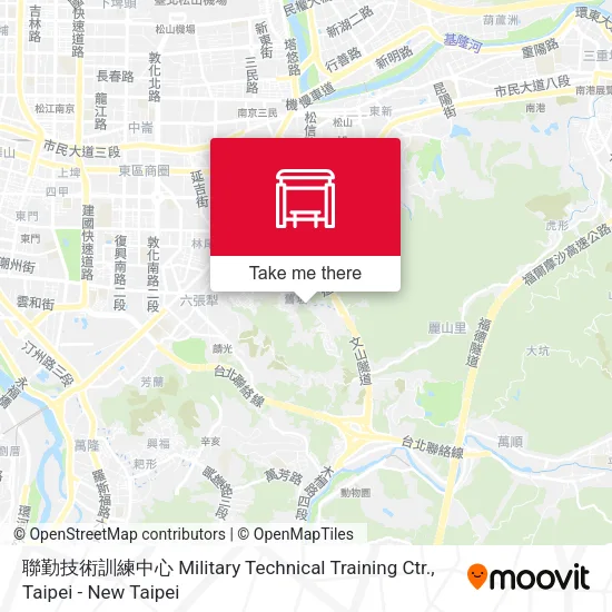 聯勤技術訓練中心 Military Technical Training Ctr.地圖