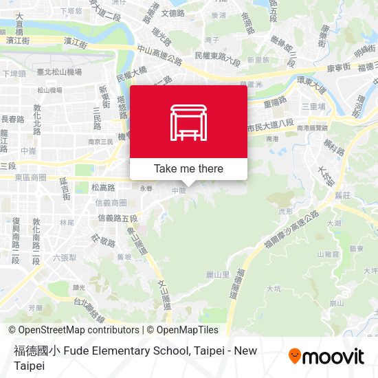 福德國小 Fude Elementary School map