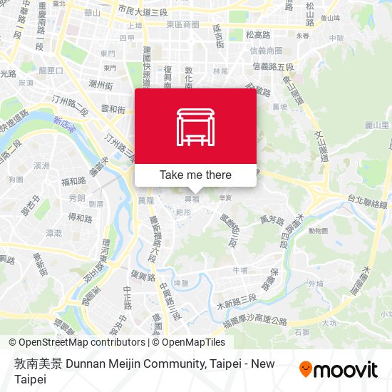 敦南美景 Dunnan Meijin Community map