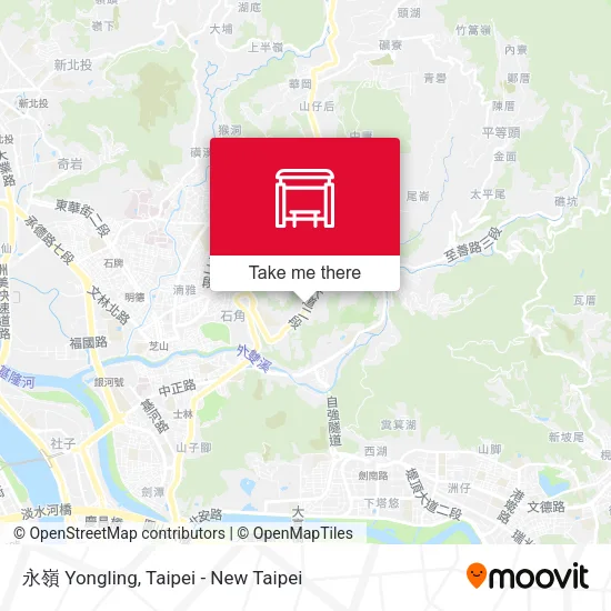 永嶺 Yongling map
