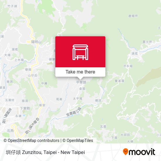 圳仔頭 Zunzitou地圖