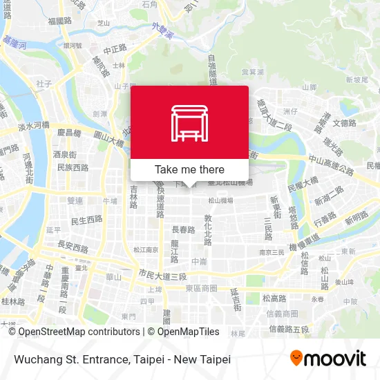 五常街口 Wuchang St. Entrance地圖