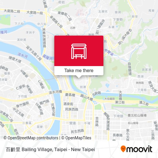 百齡里 Bailing Village map